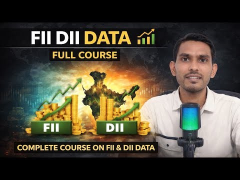 FII DII Data Full Course | FII DII Explained in Hindi | Stock Market Trading