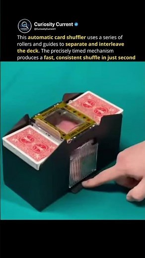 The Perfect Card Shuffling Machine