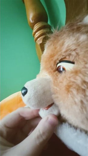 My brain whenever my 1998 Teddy Ruxpin does random blinking #teddyruxpin #nostalgic #itry #waiter