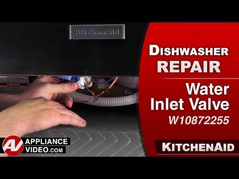 KitchenAid Dishwasher - No Water Coming Into the Unit - Water Inlet Valve Repair and Diagnostic