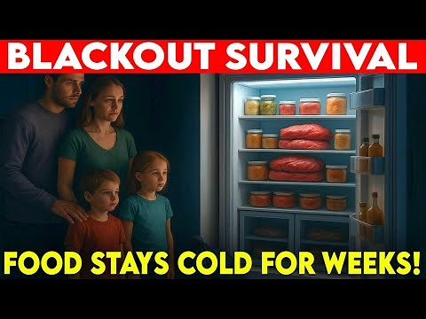 Survive Any Power Outage: Keep Food Cold for WEEKS! (Blackout Prepping)