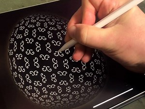 My friend Jürgen is the super talented developer of the brilliant iOrnamentapp - The app now contains an Easter egg drawing feature that will only be available during April. It's great fun, check it out. How do you say egg in your language? | Seb Lester