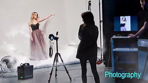 HOLDLAMP Fog Machine 400W 21000mAh Rechargeable Smoke Machine Fog Small Portable, Manual & Remote Control, Adjustable Temperature for Halloween Outdoor Photography Film Television