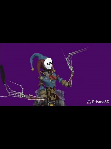 how the prototype has his iconic claws (poppy playtime 5 / p3D animation) #poppyplaytimechapter5