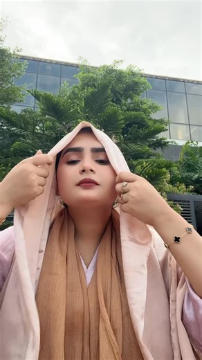 It’s Ariba on Instagram: "Hijab Tutorial ✨ Abaya hijab From @rubab.officials_"