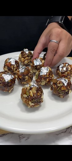Healthy Dry fruits Laddu RECIPE food #cooking #recipe #dryfruits #laddu #video #short | Cooking Recipes IDEAS