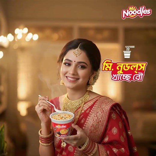 Mr. Noodles l Cup Noodles l Bride