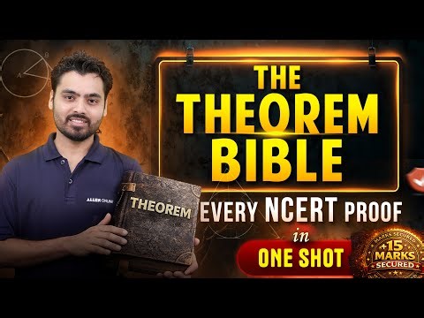 All Important Theorems for Class 10 Maths | Full NCERT Revision