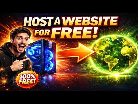Turn Your PC Into a FREE Web Server & Host Any Website Online! No Hosting Needed