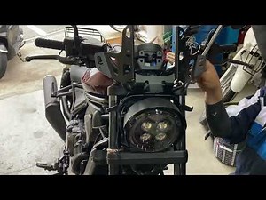 レブル1100 スクリーンカウル取付！