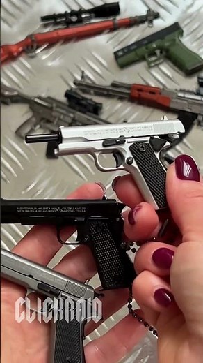 Colt M1911 Keychain - Full Color Lineup 20 #miniature #csgo #military #shorts #toys #outdoors