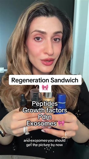This is your guide to each of the regenerative forms of skincare that you can get on the market!! This is an extremely simplified version 🎀💕 #pdrn #peptide #exosomes #growthfactor #growthfactorserum #regenerativeaesthetics @Medik8 @REJURAN US @Niod @medicube global
