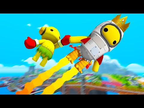 We Build the Secret Rocket Outfit and Explode in Wobbly Life Multiplayer!