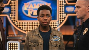 Homeless boy CRASHED Steve Harvey's show to say thank you — what Steve did next shocked everyone The family feud cameras were rolling when a homeless boy broke through security and ran onto the stage screaming for Steve Harvey. The producers wanted to cut to commercial, but Steve held up his hand and said five words that shocked everyone. I know this boy. Stop. It was May 14th, 2019 at the Family Feud Studios in Atlanta, Georgia. The Martinez family was competing against the Chen family and they