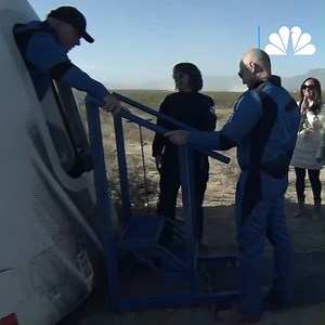 Watch: Actor William Shatner successfully returned to Earth on Wednesday morning after launching into space aboard a rocket traveling three times the speed of sound. http://nbc4dc.com/LkbazpA | NBC Washington