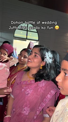 Dohori Battle Fun at Wedding Celebration