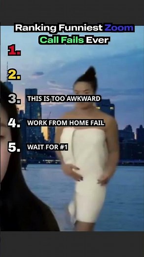 Ranking funniest zoom call fails ever