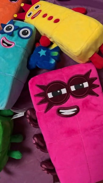 counting numberblocks plushies 1 10