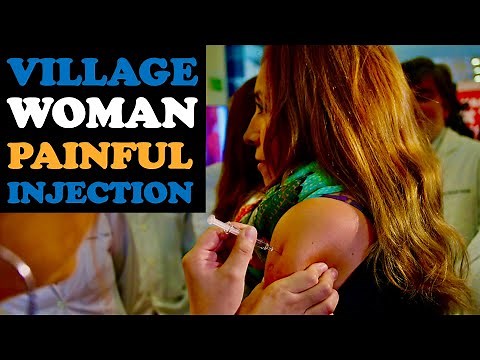 IM Intramuscular Injection : village women story! Nurse giving injection! scary stories. Part2