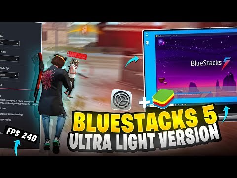 Bluestacks 5 ultra lite version for low end pc 240+ fps II Bluestack 5 best version for low end pc