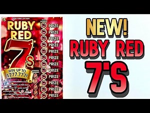 Multiple Winners! BRAND NEW $5 Ruby Red 7's Scratch off from the New York State Lottery!