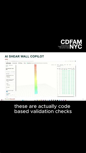 Application of AI in Architectural Engineering – CORE studio – CDFAM NYC 2025