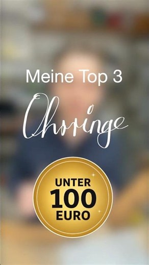 🛠️ Handgemachte Ohrringe unter 100 € 💎✨