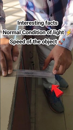 Nothing can beat the speed of light #a2zpracticals