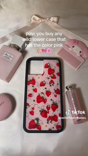 Pink Wildflower Cases Collection - Embrace Your Girly Side!