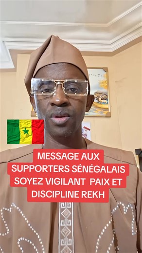 MESSAGE AUX SÉNÉGALAIS CIA MAROC