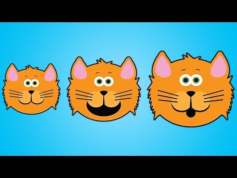 1-2-3 MEOW | Songs Sung By Kitty Cat
