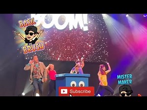 Mister maker and special guests basil brush and Rebecca at butlins minehead