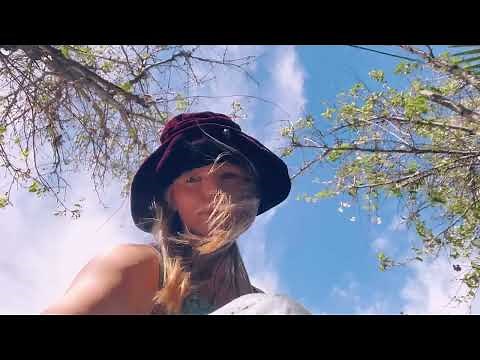 Earthing barefoot: planting vegetables & herbs, sunshine gardening