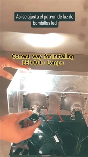 How to install LED Auto lamps.