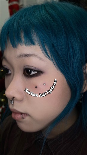 saigonpiercing🇻🇳 on Instagram: "⚓️ Surface Anti Eyebrow Piercing ⚓️ #capiercing24 #capiercingstyle #piercing #piercings #sufacepiercing #antieyebrowpiercing"