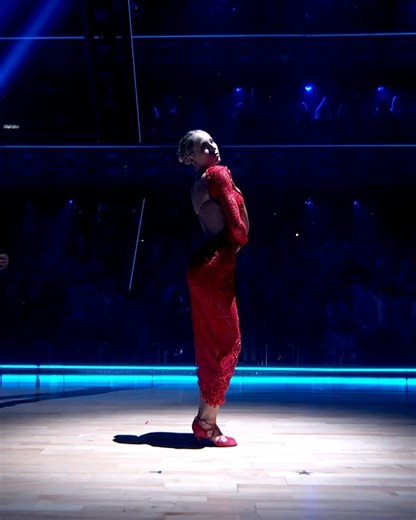 Dancing With The Stars #DWTS on Instagram: "Alix Earle and pro Val Chmerkovskiy perform an Argentine Tango to “Little Red Corvette” by Prince. #PrinceNight #DWTS"