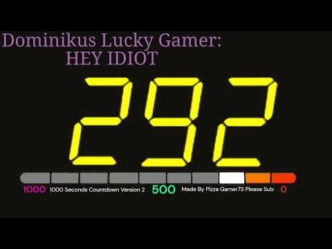 1000 Second Timer | Version 2 [With Talking]