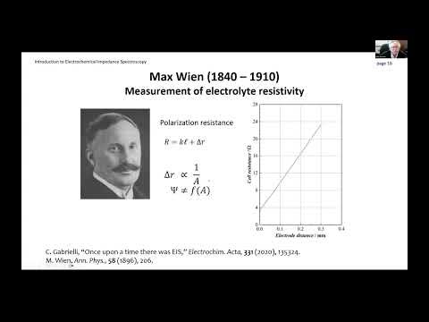 Electrochemical Impedance Spectroscopy Webinar Series with Dr. Mark Orazem-Session 1