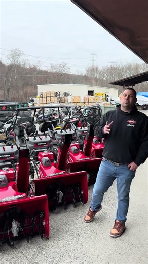 Winter is officially over… which means the BEST time to buy a Honda Snowblower is now!💨❄️ #honda