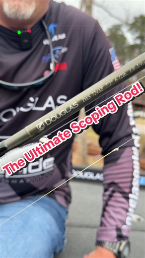 When it comes to scoping, this rod has become one of my go-to setups. The @Douglas Rods DXS 724XF XMatrix Spinning Rod has that extra fast tip that makes it perfect for seeing a fish on the screen, making the cast, and having the sensitivity to work the bait exactly how you need to. It’s light, responsive, and has just the right backbone when they finally commit. If you’re serious about forward-facing sonar fishing, this rod is definitely worth checking out. #DouglasRods #XMatrix #SpinningRod #S