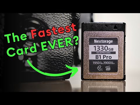 Nextorage B1 Pro CFexpress Card Review - Fast and Reliable!