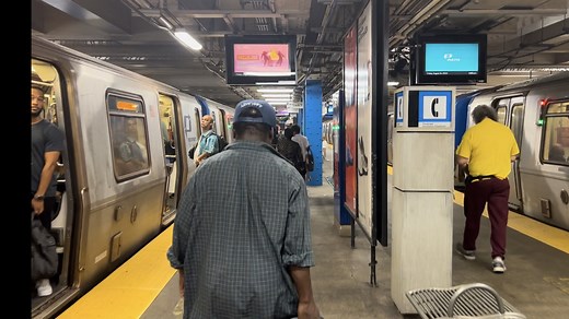 纽约市域地铁PATH线 曼哈顿至新泽西纽瓦克 穿越哈德逊河 乘坐体验