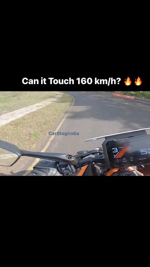 2024 KTM Duke 390 Top Speed Tested on Track! Does it Hit 160 km/h? #ktm #ktmindia #ktm390 #ktmfamily #carblogindia | Car Blog India