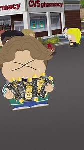 A new shipment just arrived at the store and everyone is rushing to get it. #SouthPark | South Park