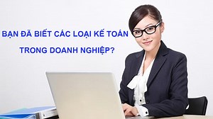 Review 9 loại kế toán trong doanh nghiệp mà bạn nên biết