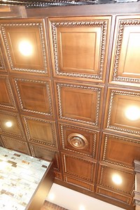 Faux Tin Decorative 2'x2' Ceiling Tiles in Antique Copper. Glue up or Drop in Into the Existing 2x2 Grid System. Easy DIY Installation. - Etsy