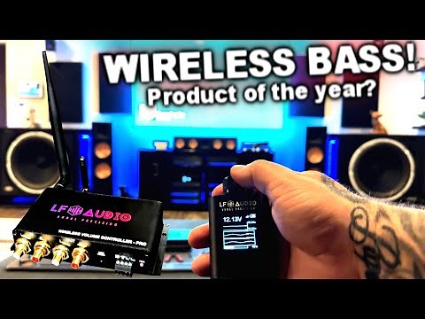 This Wireless Bass knob 🔊 is the truth! LF Audio WVC Pro Digital Display Remote Volume Control