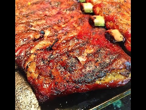 3-2-1 BBQ Pork Ribs on the Traeger ~ Chef@Home