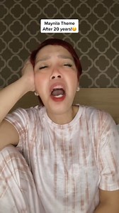 1.7M views · 141K reactions | ‘OMG! IKAW PALA YUN!’  WATCH: Singer-comedienne Kakai Bautista sings the theme song of the Philippine TV drama romance anthology show “Maynila” after 20 years. She is the original voice behind the iconic song. “2002, the first and the only theme song I recorded,” she shares on Instagram. | : Bautista/TikTok | INQUIRER.net | Facebook