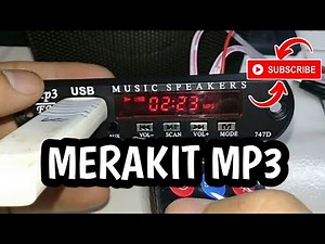 Cara merakit MP3 music player